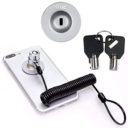 Laptop Cable Lock Hardware Security Cable Lock Anti Theft Retractable Lock with Anchor Plate for Tablet Laptop Notebooks Smartphone and Other Electronic Products - size: 1 Pack