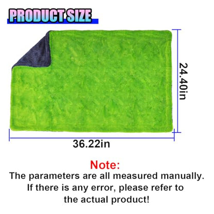 36"×24" Car Drying Towel, 1400 GSM Extra Large Microfiber Cleaning Towel with Twisted-Loop Technique, Ultra Absorbent & Scratch-Free Drying Cloth for SUV Truck RV, Machine Washable(60x90cm) - size: 60x90cm