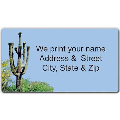 Stonehouse Collection Cactus Address Labels, Desert Address Labels, Western Southwest (Saguaro) - style: Saguaro