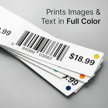3 7/16" X 2/3" Matte White Printable Labels (30 Sheets, 900 Stickers) File - size: 3-7/16" X 2/3"
