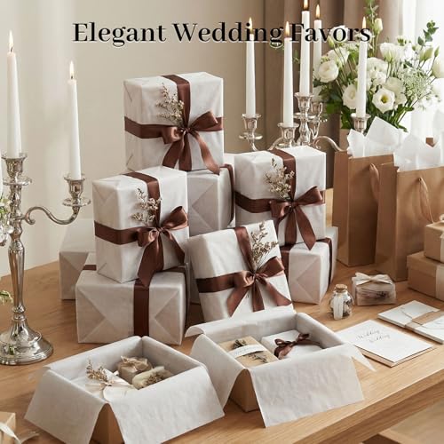 Koogel 330 Sheets White Tissue Paper, 14 X 10 inches Tissue Paper Bulk - color: White