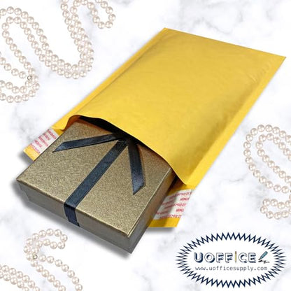 Kraft bubble mailers, 100 pcs small padded envelopes #0-6" x 10", Kraft bubble mailer, Protective mailer, Padded shipping envelopes - size: #0 - 6" x 10"