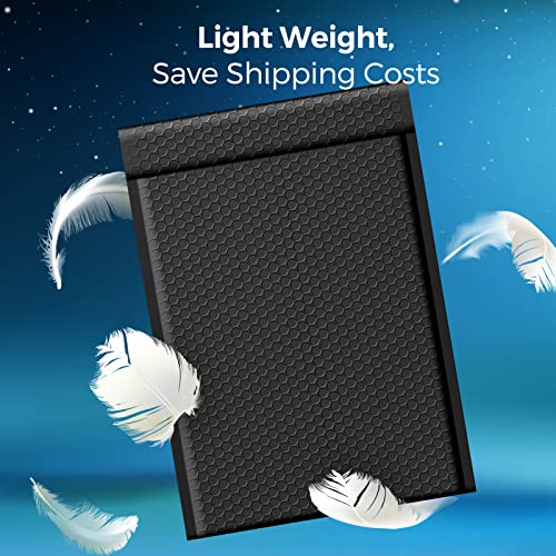 Fuxury Bubble Mailers 10.5x16 Inch 40 Pack Self Seal Padded Envelopes - color: Black, size: 10.5x16" 40PC