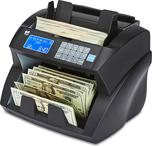 ZZap NC30 Bill Counter & Counterfeit Detector - Cash Money Currency Machine