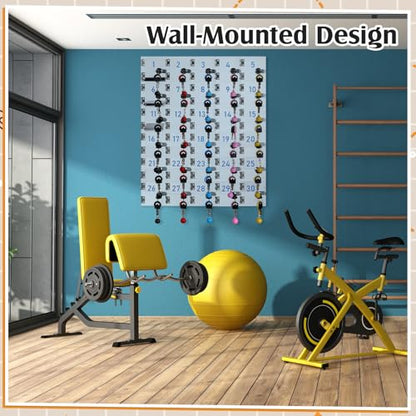 30 Slots Cell Phone Locker Box for Classroom Office Gym Factory - style: 30 Doors
