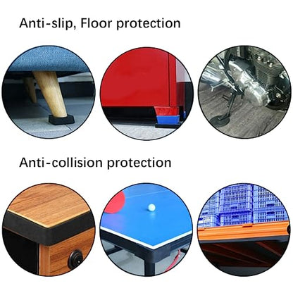 Solid Rubber Strips with Adhesive 1/16 (.062)" Thick X 4" Wide X 10'Long - size: 4"X10'X1/16, style: With Adhesive