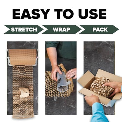 Scotch Cushion Lock Protective Wrap, 12 in x 600 ft