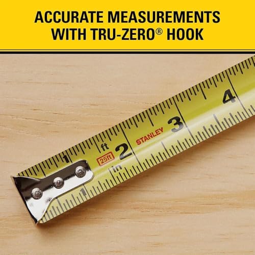 STANLEY PowerLock Tape Measure, 30-Foot (33-430) - size: 9.1 m