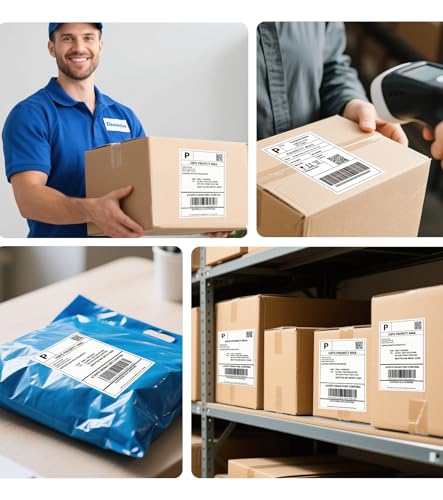 ORGSTA Bluetooth Thermal Shipping Label Printer, 4x6 Shipping Label Printer - color: Black