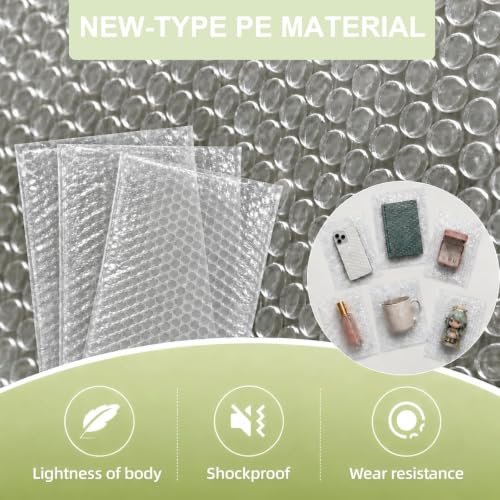 28"x40" Clear Bubble Out Bag,5PCS Large Bubble Pouches Bags - size: 28x40Inches-5PCS