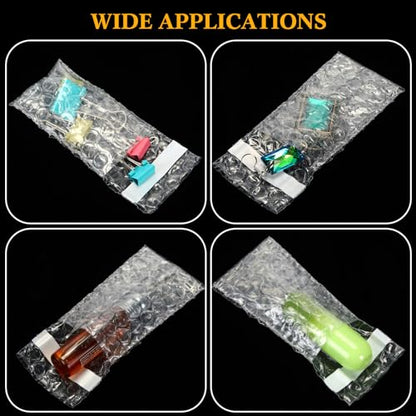 Perkoop Bubble Bags Double Bubble Pouches, 2 x 3.15 Inch, 120 Pcs - size: 2 x 3.15 Inch