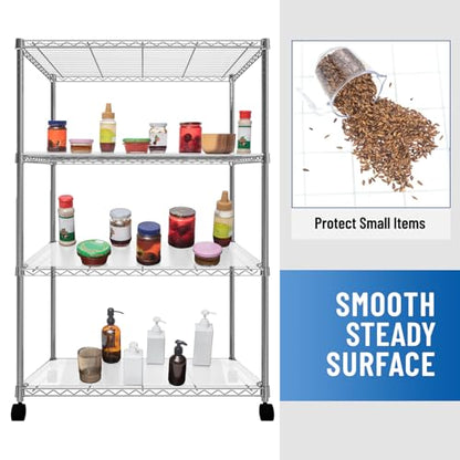 Frienda Wire Shelf Liners,18 x 24 Inch,Clear,Set of 10 - color: Clear, size: 18 x 24 Inch