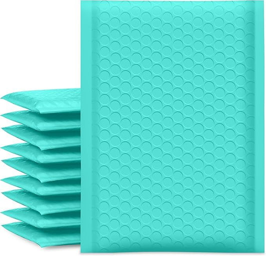 Koja Extra Thick Padded Bubble Mailers, 10x13 in, 25-Pack, Green - color: Green, size: 10 x 13" 25-Pack