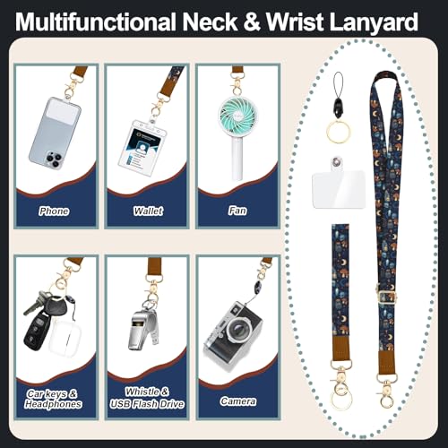 Gothic Skull ID Badge Holder with Lanyards Wallet, Mushroom Snake ID Badges with Zipper, RFID Card Holder for Women, Detachable Neck Lanyard Wrist Strap with Keychain for Teacher Student Gifts - color: Gothic Skull Mushroom Snake