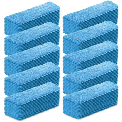 40 Pack Microfiber Mop Pads Machine Washable Flat Mop Head Replace
