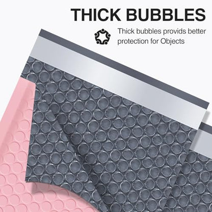 UCGOU Bubble Mailers 12x16" 40 Pack Usable Size 12x15" Light Pink Padded - color: Light Pink, size: 12x16" 40PC