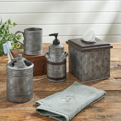 Park Designs Milk Pitcher Soap Dispenser, Antique Gray - color: Milk Pitcher