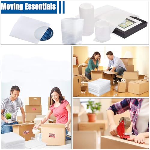 Cushion Foam Wrap Pouches for Moving(50 Pack 12"x16'') - size: 12"X 16" 50PCS