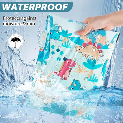 Oududianzi 100PCS Poly Mailers 10x13, Waterproof Shipping Bags, Thick Mailing Bags, Mailers Poly Bags, Shipping Envelopes, Cute Packaging Bags for Online and Offline Small business - Dinosaur - color: Dinosaur, size: 10x13 - 100Pack