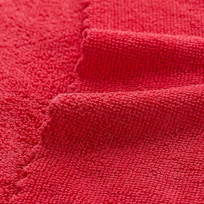 Arkwright Smart Rags Microfiber Cleaning Cloths, Pack of 50 in a Box, Lint Free 180 GSM Reusable Towels for Auto, Office and Household Cleaning, 12 x 12 in, Red - color: Red, size: 12 x 12 in