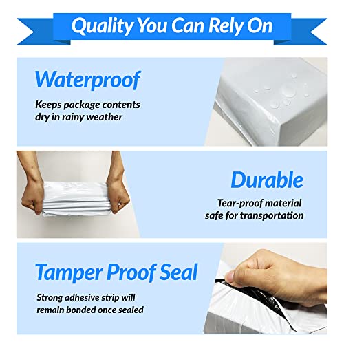Reli. Poly Mailers 10x13" | 220 Count | White