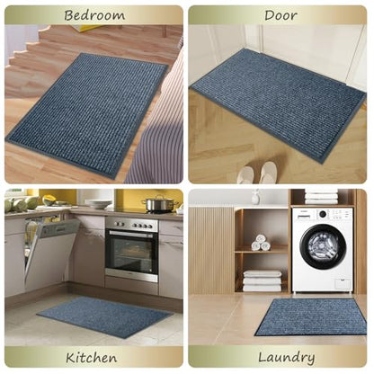 Front Door Mat, 3'x6'Indoor Outdoor Welcome Commercial Floor Mats - size: 36"x72"