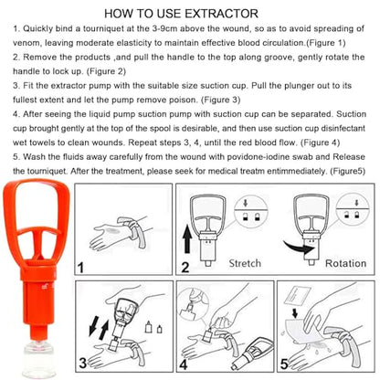 Tactical Ifak Trauma Kit - Emergency First Aid Bleeding Control Kit, Snake Bite & Bee Sting Supplies, Venom Extractor Pump - color: Tan