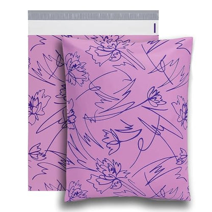 POLYSELLS 50pcs 12x15.5 Inches Poly Mailers Waterproof & Tear Resistant Mailing Envelopes, Cute Small Business Bags for Clothes, Gifts - Inspiration classic - color: Classic, size: 12"x15.5" 50 PCS