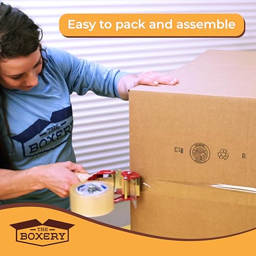 The Boxery Moving Boxes Large 18” x18” x 18” | 10-Pack - size: LARGE 10 PACK
