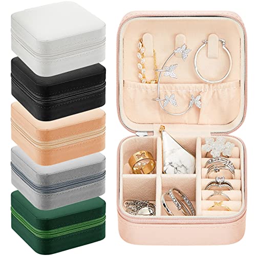 Taiyin 6/12/50 Pcs Travel Jewelry Case Bulk - color: Multicolored