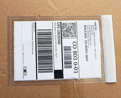 Premium 4.7''x7.5'' Packing List Envelopes, Tailored Size for 4x6'' Shipping Labels,Self Adhesive Shipping Label Pouches/Sleeves (100 pack) - size: 4.7''x7.5''｜100 pack