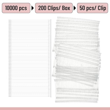 Mr. Pen- Standard Tagging Gun Fasteners, 2 Inch, 10000 pcs, White - size: 2 Inch, 10000 pcs