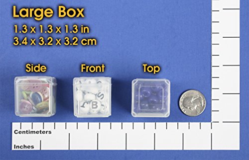 DotBox Large Box - 12 pcs - Little Storage Boxes - 3 Packages of 4 - size: Large Box