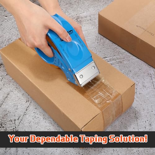 Watersay 12 Pcs 2" Packing Tape Gun Heavy Duty Tape Dispenser for Packing