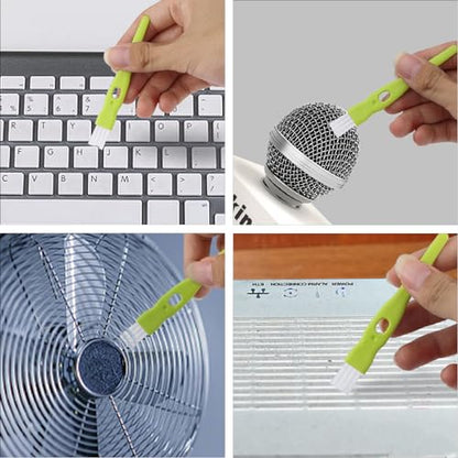 Asltw Crevice Cleaning Brush Set, 6-Piece Gap and Grout Detail Brushes