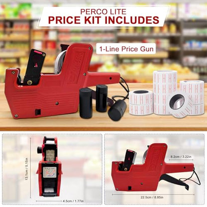 MX5500 1-Line Price Gun, Handheld Pricing Labeler for Retail - size: 1-Line