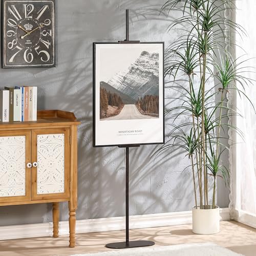 Adjustable Easel Stand for Sign, Art Display Stands for Frames up to 64"