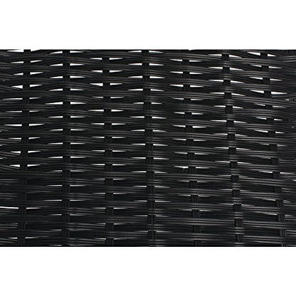 HUBERT Black Produce Basket - 11 1/2"L x 14"D x 1 1/2" to 4"H - color: Black, size: 11.5"Lx14"Dx1.5-4"H