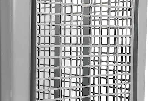 Hudson Exchange 24 x 16 x 12" (3 Pack) Mesh Straight Wall Handled Storage Container Tote, Gray - size: 3 Pack