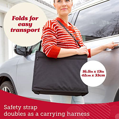 Lusso Gear Lap Tray for Toddler and kids, Table Tray for Travel, Car Seat, Airplane, Desk Essential Accessories and Road Trip Activities (Gray) - color: Gray