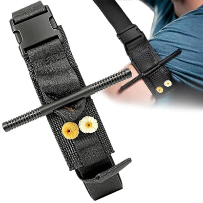 Tourniquet, Emergency Trauma Tourniquet, One-Handed Operation Self-Application Tactical Medical Tourniquet for Life-Saving Blood Loss Control in Tactical, Hunting, EDC Kits, 17-120cm