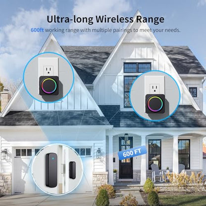 Door Chime, Door Chimes When Door Opens, Door Sensor Door Open Alarm