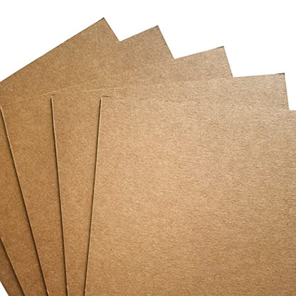 ANSSDO 50 Packs 8.5x11 Inch Corrugated Cardboard Sheets