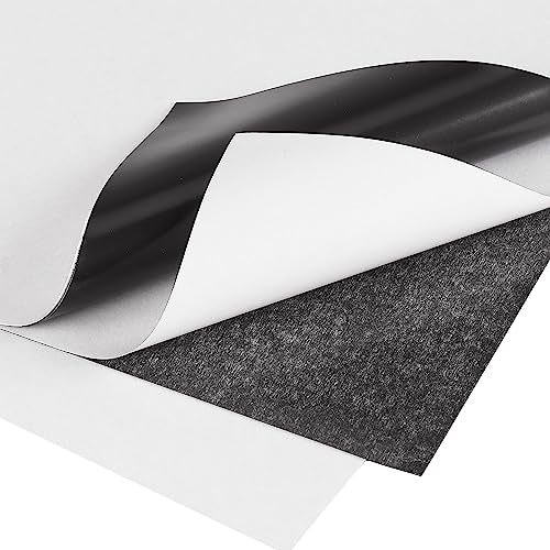 Mr. Pen- Adhesive Magnetic Sheets, 12" x 16", 80 Pack, Cuttable Magnets Flexible Magnet Sheets with Adhesive for Crafts Photos, Classroom Decorations, Easy Peel and Stickers for Planning - size: 12" x 16" (Pack of 8), style: 10 Pack