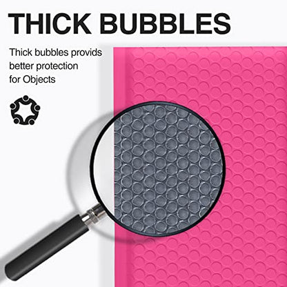 UCGOU Bubble Mailers 7.25x12" 40 Pack Usable Size 7.25x11" Hot Pink Padded - color: Hot Pink, size: 7.25x12" 40PC