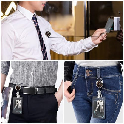 Giancomics Magic Vials Lanyards for ID Badges Holder Retractable Badge Reel - color: Magic Vials