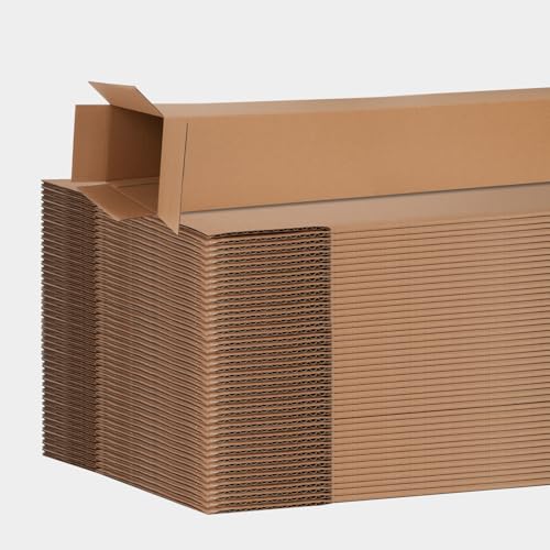 10 Pcs 4x4x48 Inch Tall Corrugated Cardboard Boxes, 4"L x 4"W x 48"H Golf Club Shipping Boxes - Shipping, Moving, Packaging, Mailing, Storage Box for Home or Business - size: 4x4x48 Inch