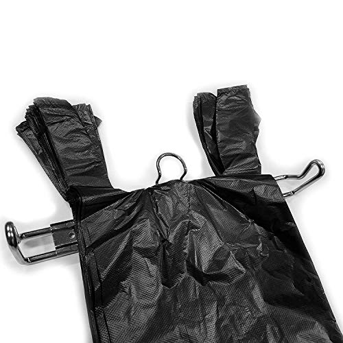 Wall Mount Plastic Grocery Bag Holder/Dispenser - T-Shirt Bag Rack - Includes Screws, 2 Pack - size: 2 Pack