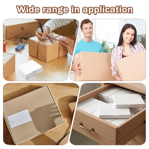 50 Pcs CD Shipping Boxes, 5 5/8" x 5" x 7/16" CD Mailer Box, Cardboard Small Corrugated Bags for Shipping, Moving, Storage, or Small Business Packaging (White)