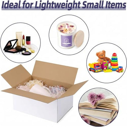 40 Pack Small Shipping Boxes 10x7x5 Inches - size: 10x7x5